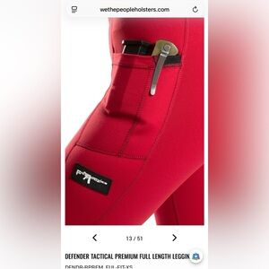 We the People DEFENDER TACTICAL PREMIUM FULL LENGTH LEGGINGS